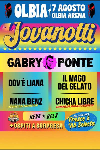 JOVA SUMMER PARTY 2026 - L’ARCA DI LORÈ - 29 Aug | Palermo JOVA SUMMER PARTY 2026 - L’ARCA DI LORÈ - 29 Aug | Palermo