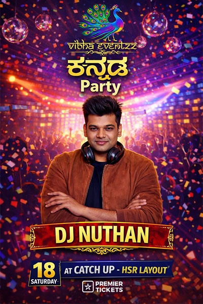 Kannada night Ft. DJ Nuthan 18 Apr 2026