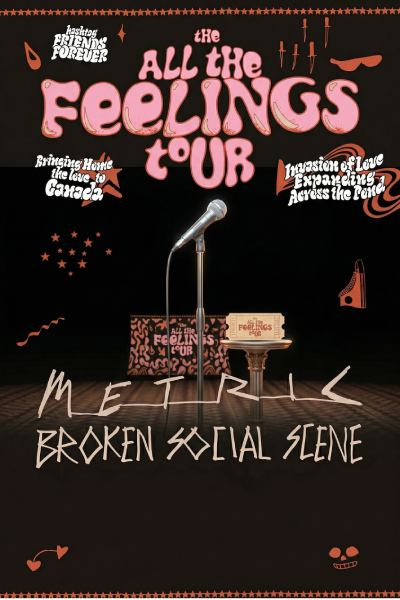 Metric – All The Feelings Tour 2026 - Paris