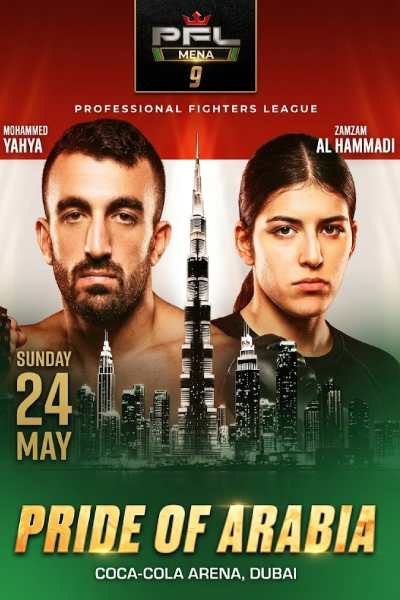 PFL MENA 9 - Pride of Arabia in Dubai 2026
