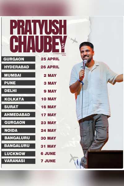 Pratyush Chaubey Live in Hyderabad 2026