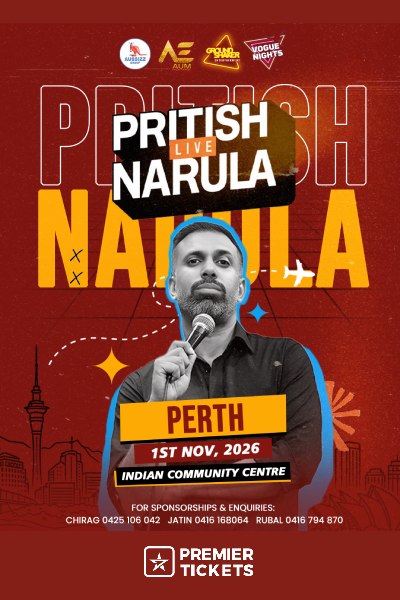 Pritish Narula Live - Perth 2026