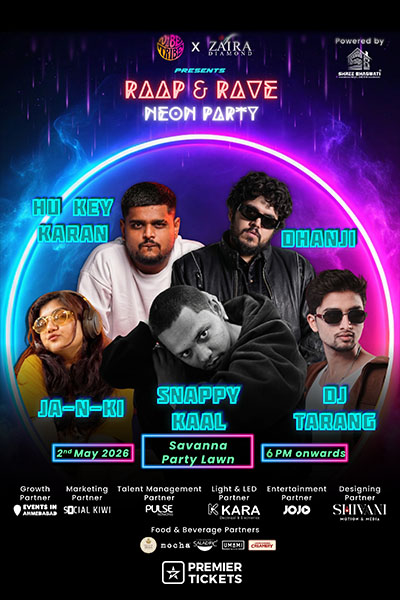 Raap & Rave Neon Party 2026
