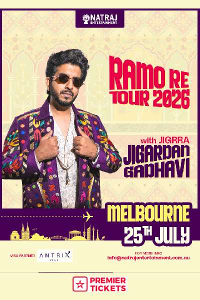 Ramo Re Tour 2026 with Jigardan Gadhavi Melbourne