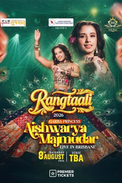 Rangtali 2026 With Aishwarya Majmudar in Brisbane