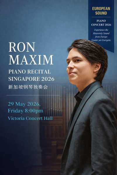 Ron Maxim Piano Recital Singapore 2026