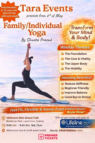 Family & Individual Yoga program 2026