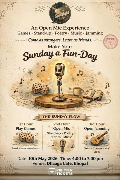 THE SPOTLIGHT BHOPAL (OPEN MIC)