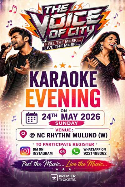 The Voice Of City - Karaoke Evening 2026 - Mumbai