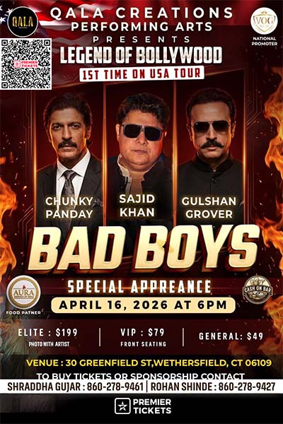 Bad Boys (Chunky Pandey, Sajid Khan, Gulshan Grover) Live in Connecticut - 2026