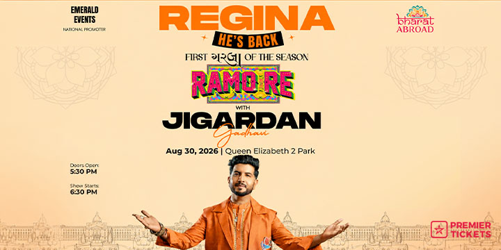 Ramo Re Tour 2026 with Jigardan Gadhavi in Regina