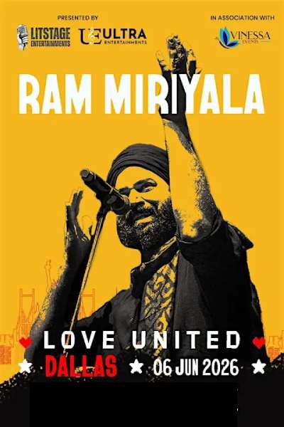 Ram Miriyala Live Concert in Dallas - The Ultimate Telugu Musical Night