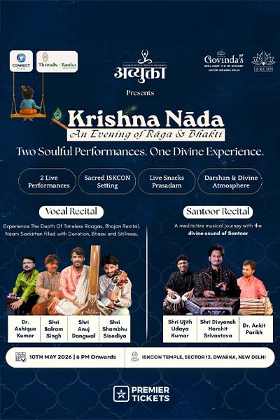 Krishna Nada - An Evening of Raga & Bhakti 2026