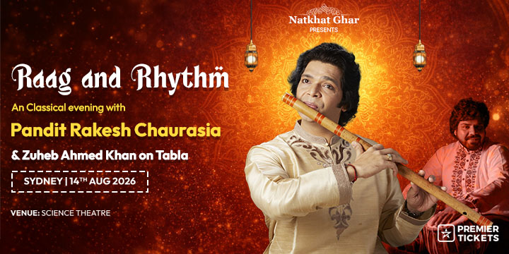 Sydney - Raag And Rhythm - A Classical Evening With Pandit Rakesh Chaurasia