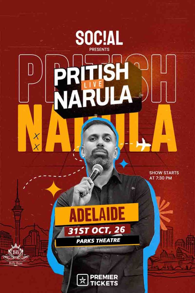 Pritish Narula Live - Adelaide 2026
