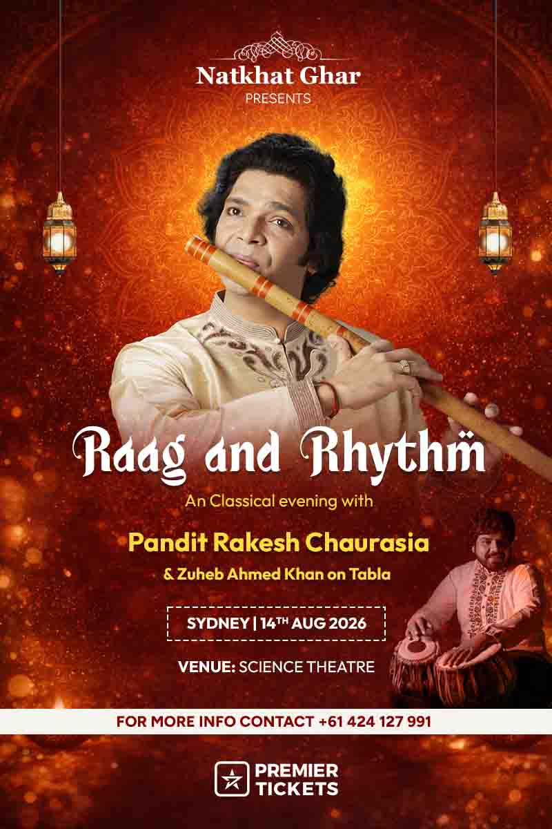 Sydney - Raag And Rhythm - An Classical Evening With Pandit Rakesh Chaurasia
