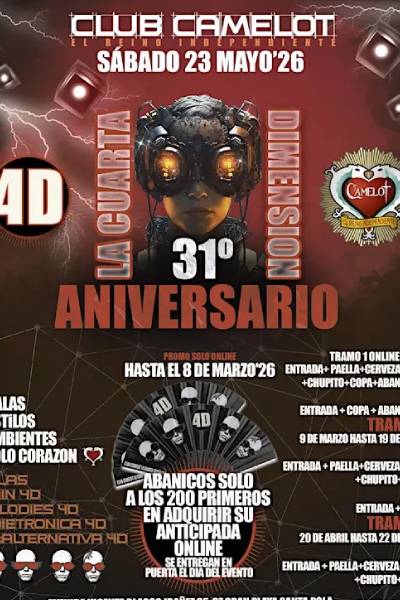 4TH DIMENSION, 31ST ANNIVERSARY 2026