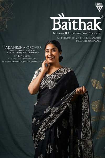 Baithak ft. Akanksha Grover in Dubai 2026