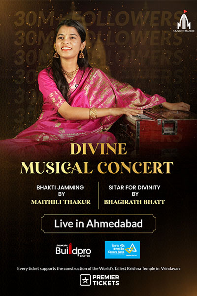 Maithili Thakur Live - Bhakti Jamming in Ahmedabad 2026