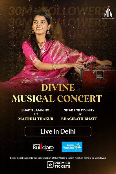 Maithili Thakur Live - Bhakti Jamming in Delhi 2026