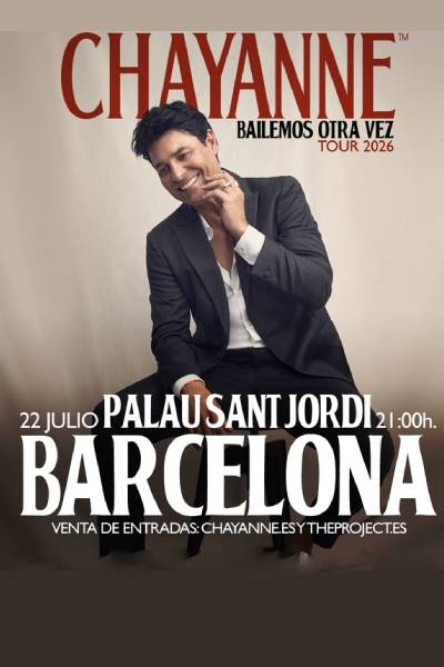 Chayanne - Barcelona 2026
