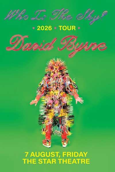 David Byrne - Who Is The Sky Tour in Singapore 2026