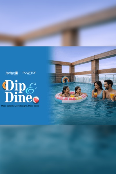 Dip & Dine – Rooftop Splash Experience 2026 | 13th May 5 PM