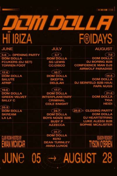 Dom Dolla - Ibiza 2026