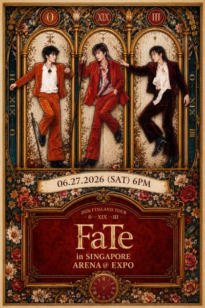 FTISLAND FaTe Singapore Tour 2026