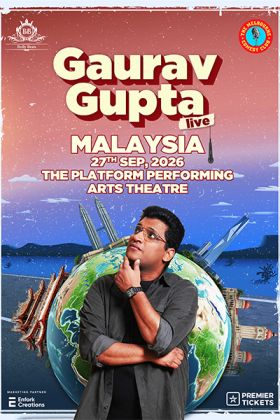 Standup Comedy by Gaurav Gupta Live in Malaysia- 2026