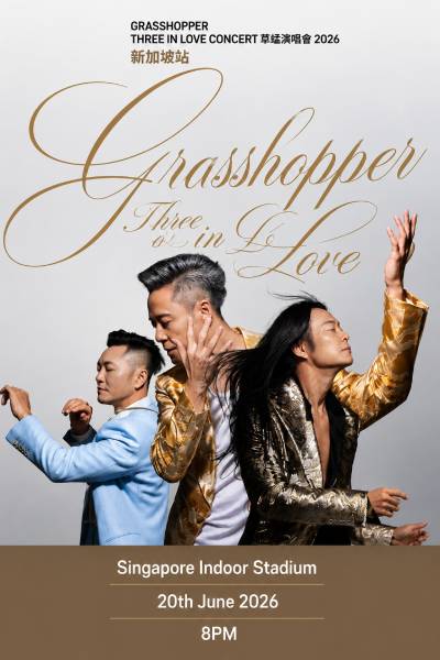 Grasshopper THREE IN LOVE CONCERT 2026