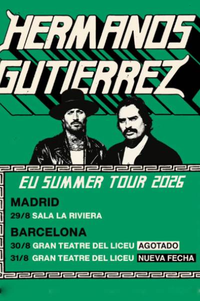 Hermanos Gutiérrez - Barcelona 2026