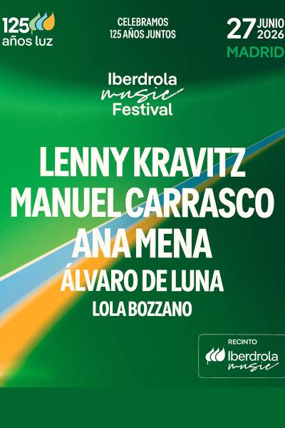 IBERDROLA MUSIC FESTIVAL MADRID 2026