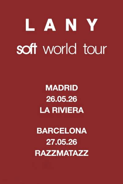 Lany - Barcelona 2026