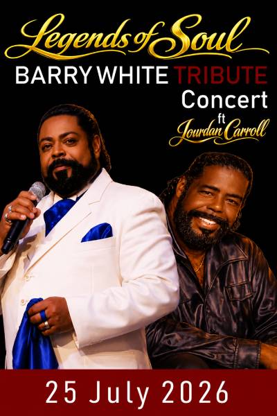 Legends of Soul 2026 - Barry White Tribute