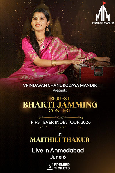 Maithili Thakur Live - Bhakti Jamming in Ahmedabad 2026