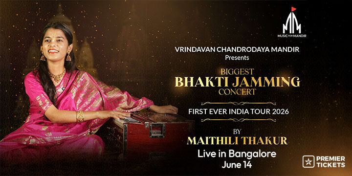 Maithili Thakur Live - Bhakti Jamming in Bangalore 2026