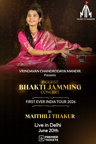 Maithili Thakur Live - Bhakti Jamming in Delhi 2026