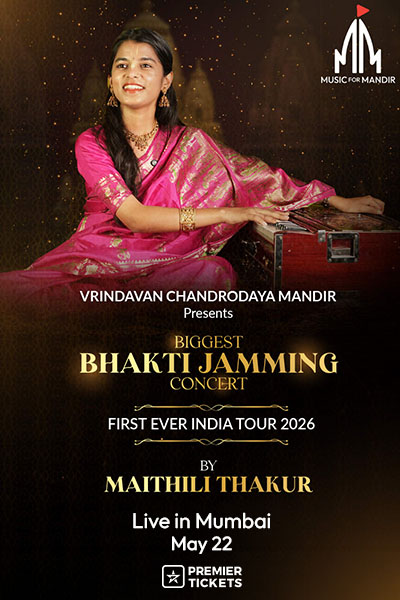 Maithili Thakur Live - Bhakti Jamming in Mumbai 2026