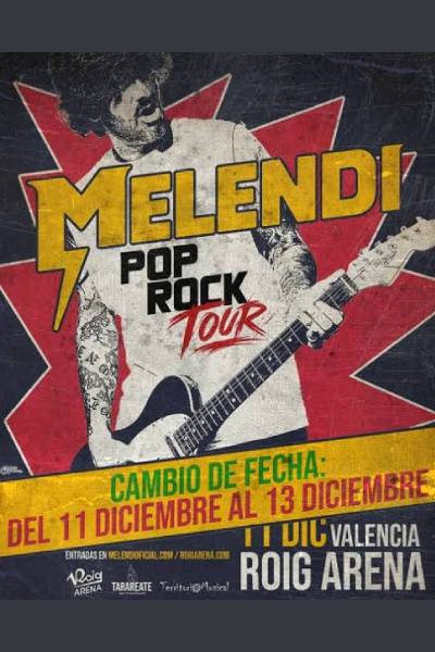 Melendi - Valencia | 13 Dec 2026