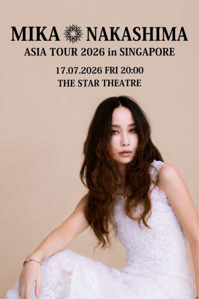 Mika Nakashima Asia Tour 2026 in Singapore