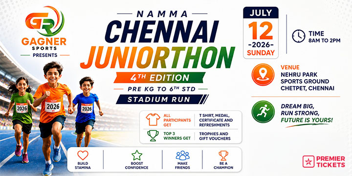 NAMMA CHENNAI JUNIORTHON – 4TH EDITION 2026