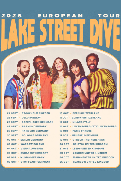 LAKE STREET DIVE – TOUR 2026