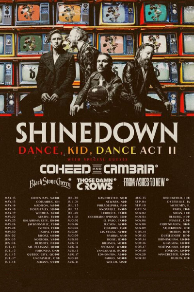 Shinedown Tour 2026 Live Concert