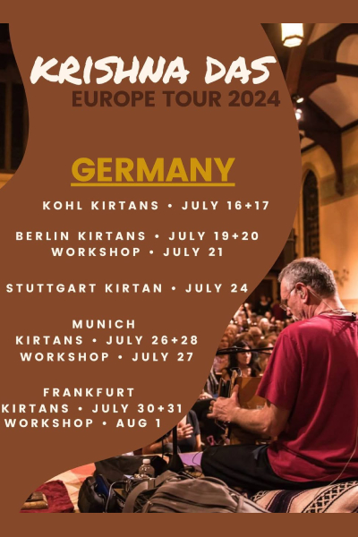 Krishna Das Tour - 18th July 2026