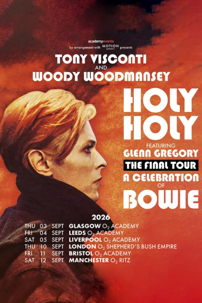 Holy Holy Tour 2026 Live Concert