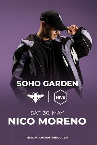 Nico Moreno at Soho Garden Meydan - Dubai 2026