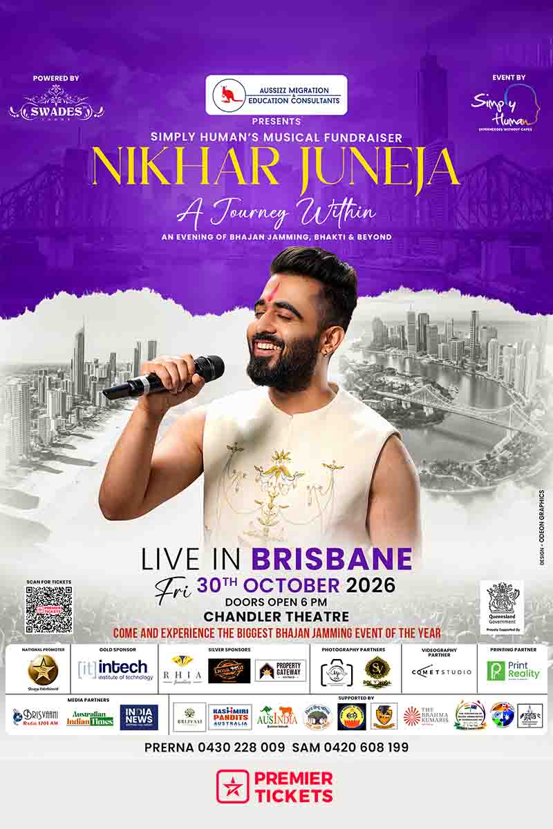 Nikhar Juneja Live in Brisbane 2026 - A Journey Within