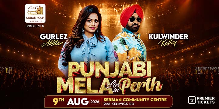 Punjabi Mela Live in Perth 2026 - Kulwinder Kally & Gurlez Akhtar