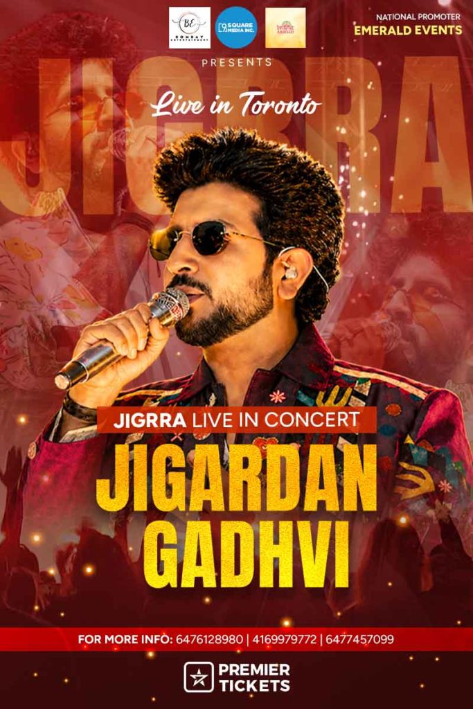 Ramo Re Tour with Jigardan Gadhavi in Toronto - 2026